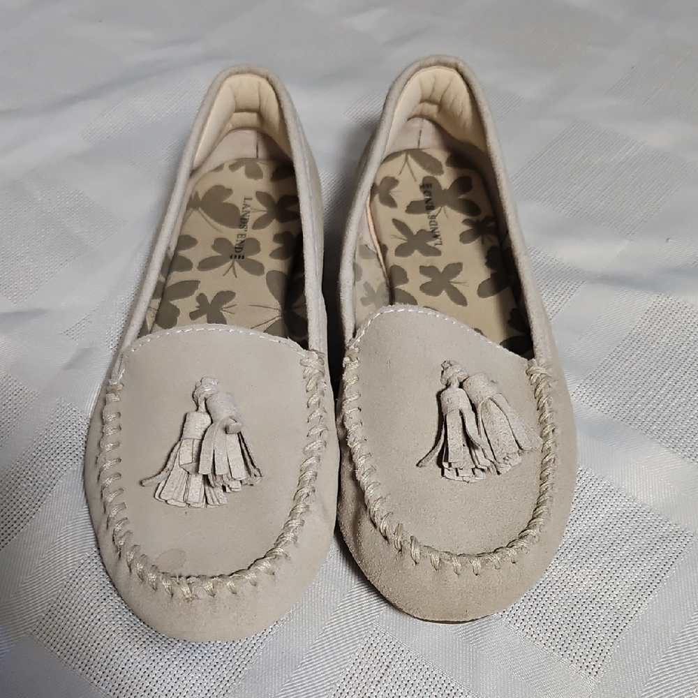 Land's End Moccasins Sz 7 Womens